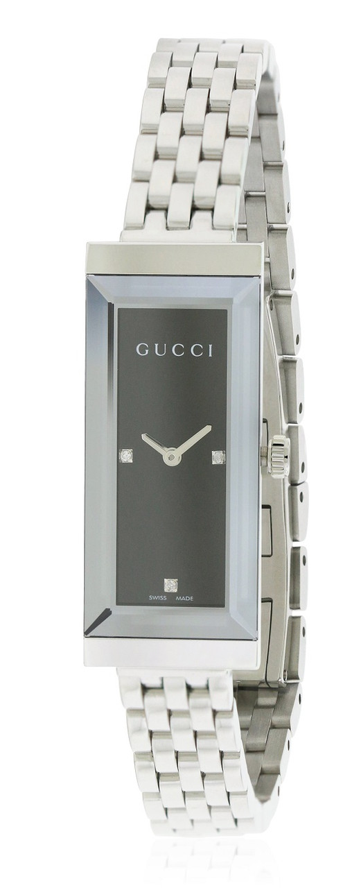 Gucci G-Frame Diamond Dial Bracelet Watch YA127504 - Jacob Gucci G-Frame Diamond Dial Bracelet Watch YA127504 - Jacob