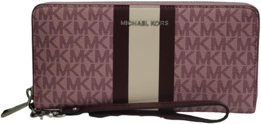 Michael Kors Jet Set Travel Continental Wristlet - Royal Pink