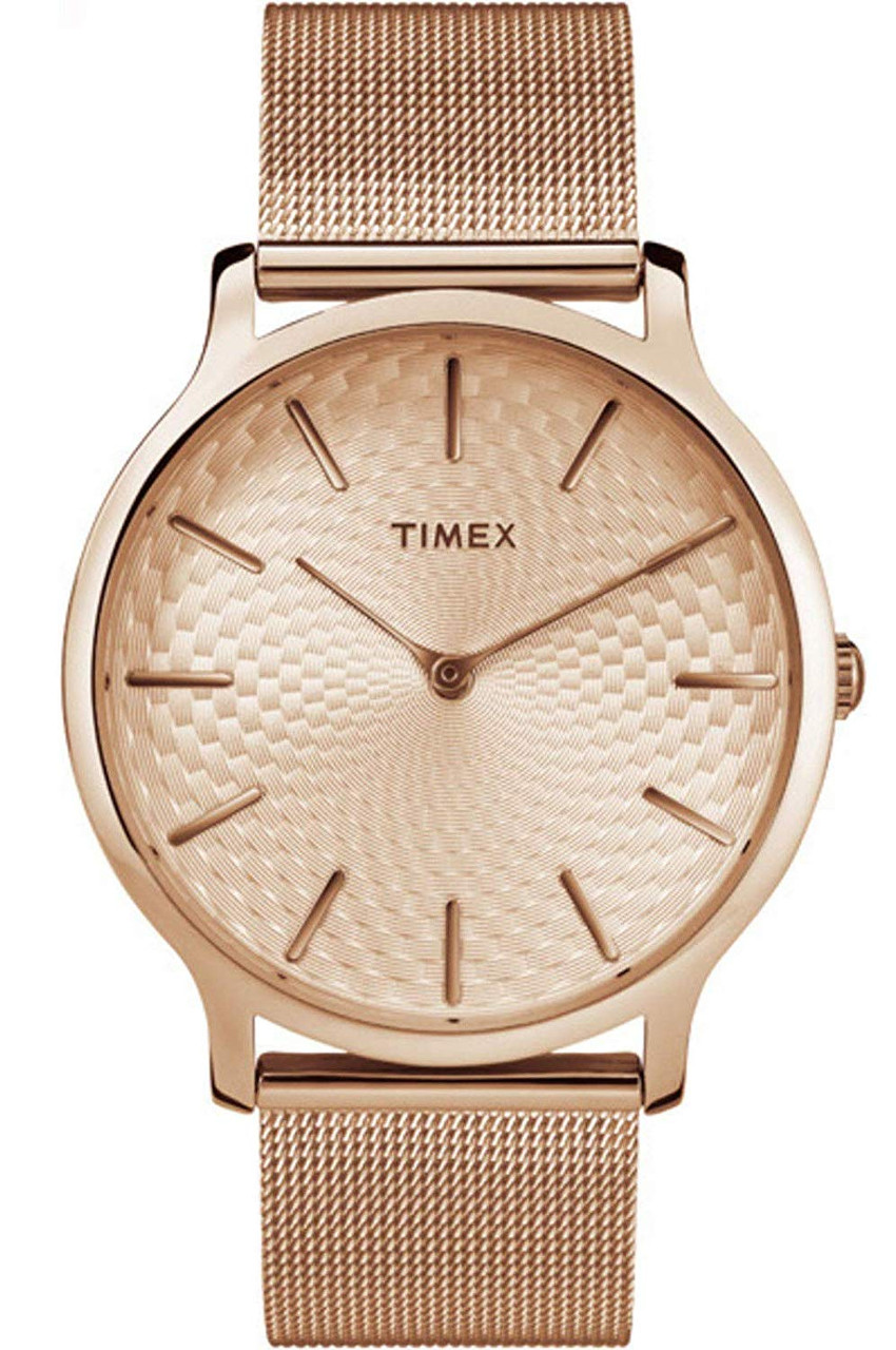 Timex ladies watches sales rose gold