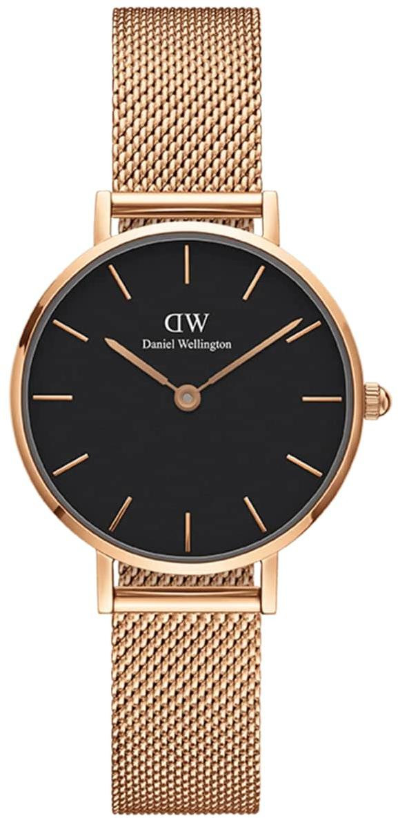 Daniel Wellington Petite Melrose Black Rose Gold Ladies  display picture 3
