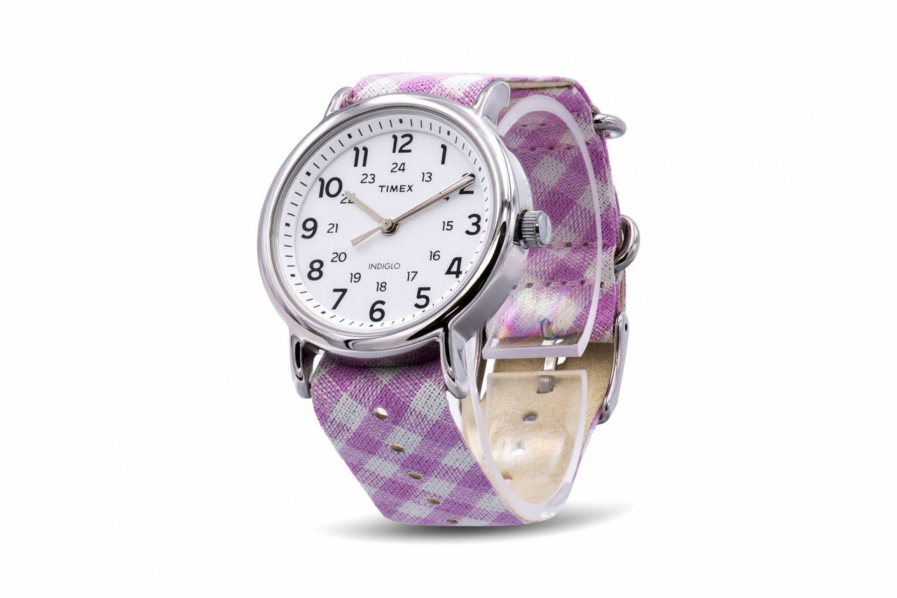 tw Timex Weekender Slip-Thru Ladies Watch TW2R24200 - Jacob Time Inc