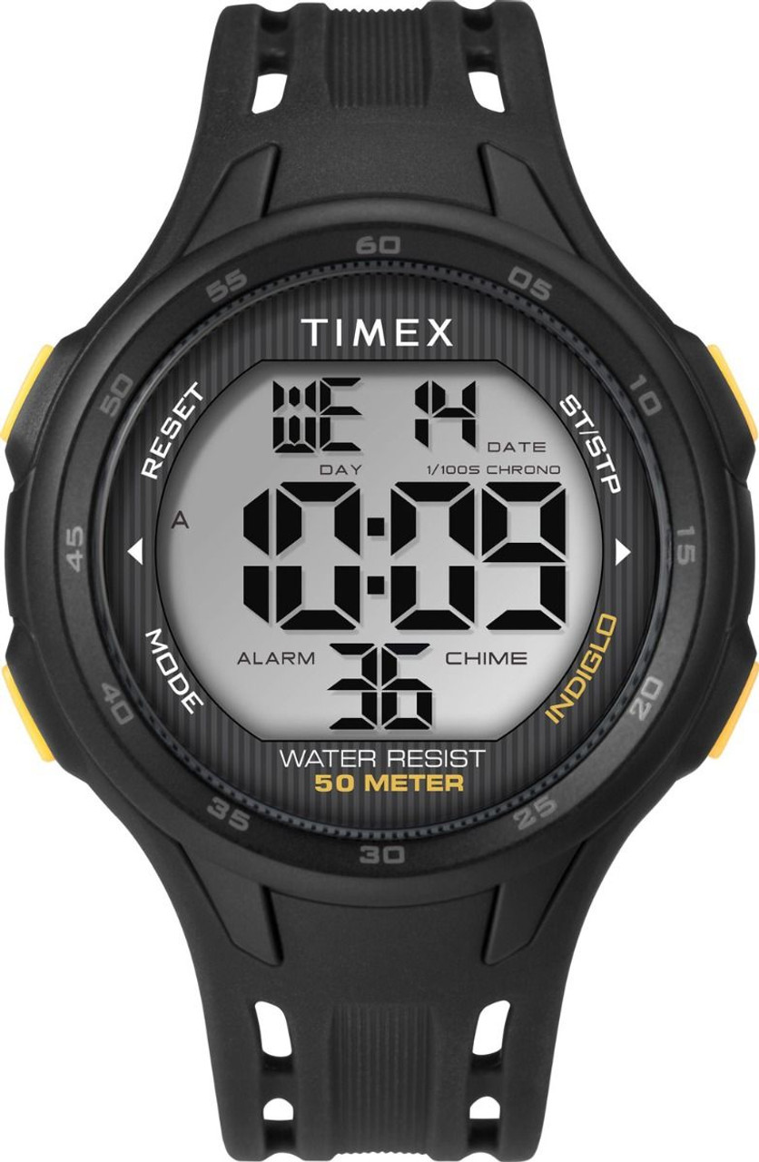 特別価格Timex TW5M29300 DGTL Women's Digital 28mm Black Resin Strap Watch好評販売中