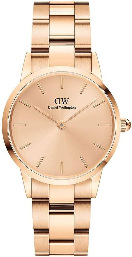 Daniel Wellington Iconic Link Rose Gold-Tone Ladies Watch  display picture 2
