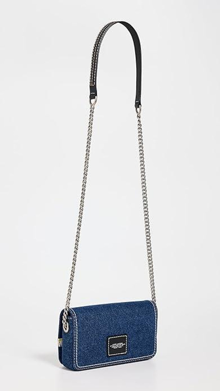 Marc Jacobs The Denim Chain Mini Bag - Dark Wash Marc Jacobs The Denim Chain Mini Bag - Dark Wash