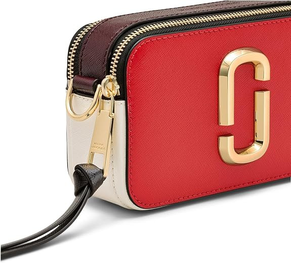 Marc Jacobs The Snapshot Crossbody Bag - True Red Multi