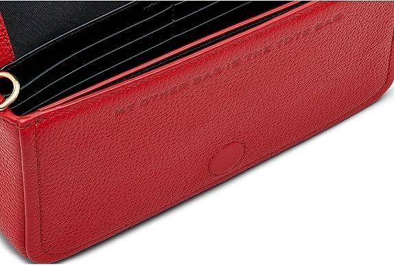 Marc Jacobs The Leather Mini Crossbody Bag - True Red 2S4SMN080S02