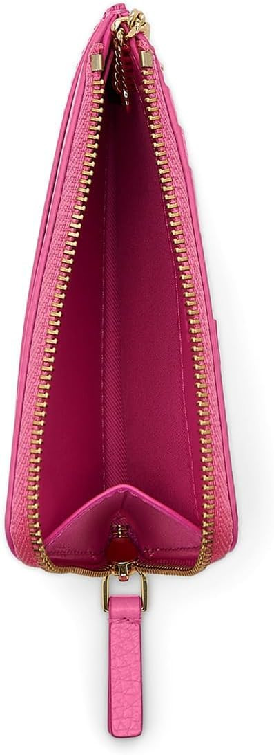 Marc Jacobs The Leather Top Zip Multi Wallet - Bow Pink  display picture 3