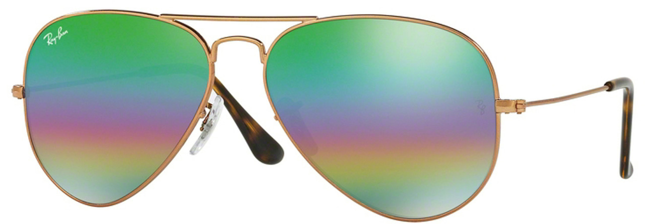 Buy Ray-Ban Aviator Sunglasses (Bronze and Copper) (RB3025|167/68|58) at  Amazon.in