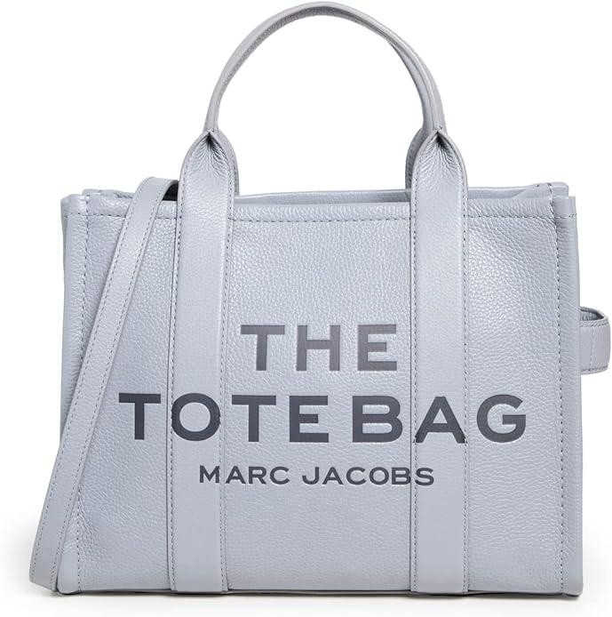 Marc Jacobs The Leather Medium Tote Bag - Wolf Grey H004L01PF21 