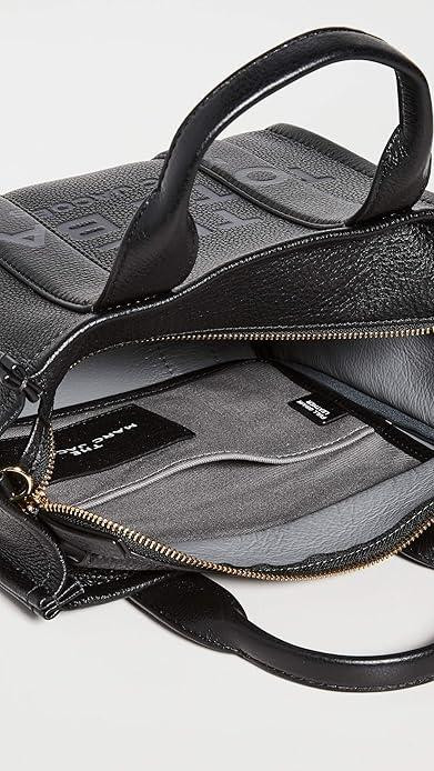 Marc Jacobs The Leather Small Tote Bag - Black H009L01SP21-001