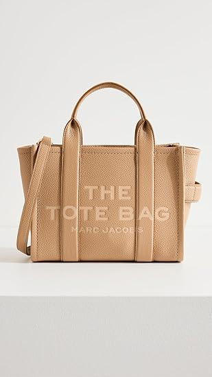 Marc Jacobs The Leather Small Tote Bag - Camel/Tan H009L01SP21-230