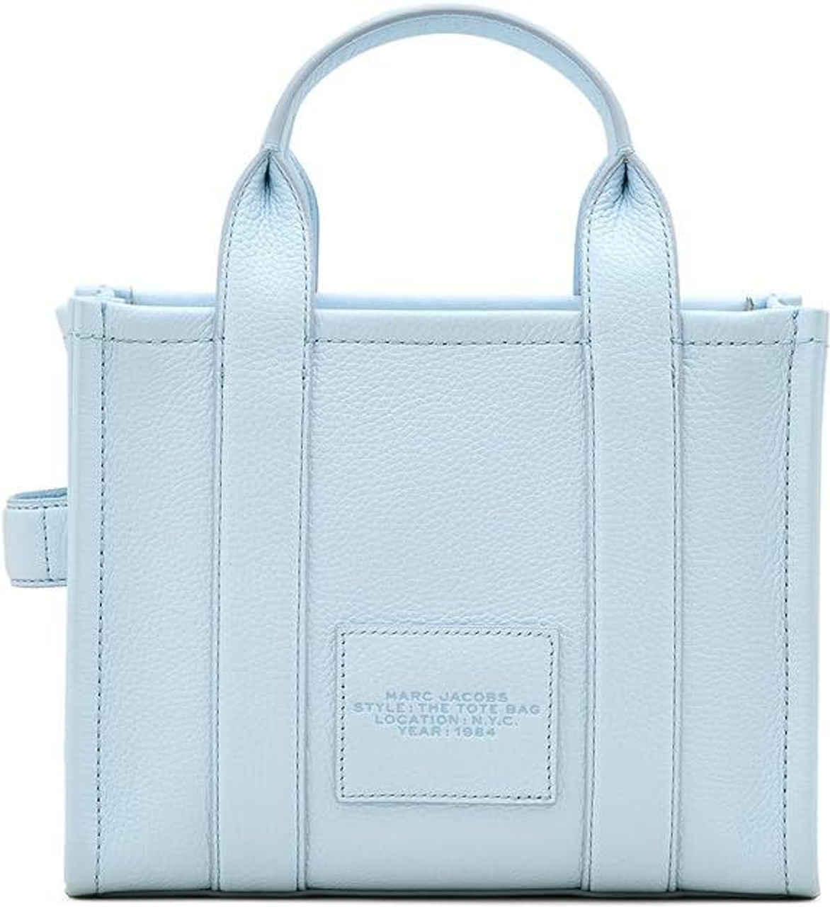 ハンドバッグ MARC JACOBS Woman Handbag Blue H009L01SP21 465 Marc Jacobs The Leather Small Tote Bag - Cloud Blue