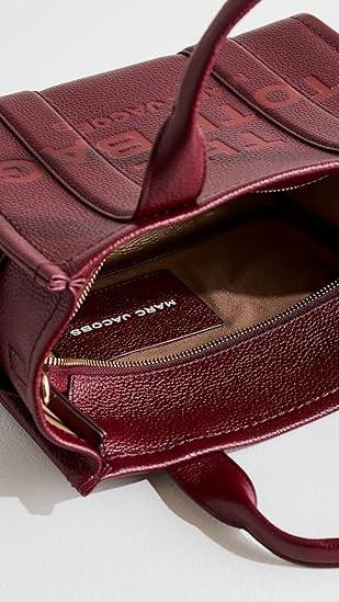 Marc Jacobs The Leather Small Tote Bag - Cherry Red H009L01SP21