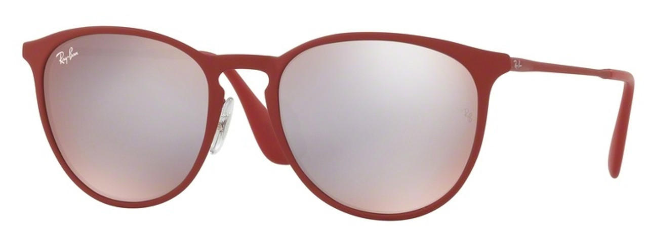 Ray-Ban Erika Metal Bordeaux Sunglasses RB3539-9023B5-54 - Jacob