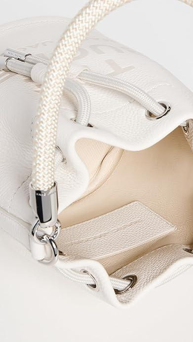 Marc Jacobs The Leather Bucket Bag - Cotton/Silver H652L01PF22-140