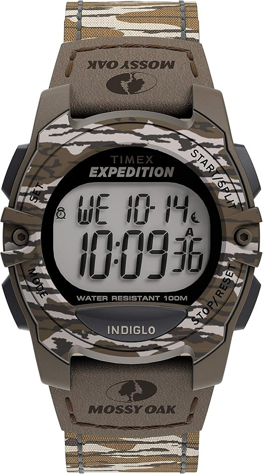 Timex x Mossy Oak Unisex Expedition Digital CAT 33mm Camo  display picture 1
