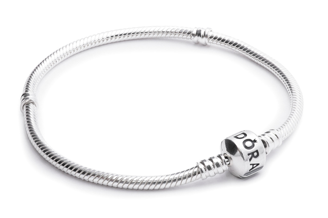 Pandora Iconic Silver Charm Bracelet Sterling Silver