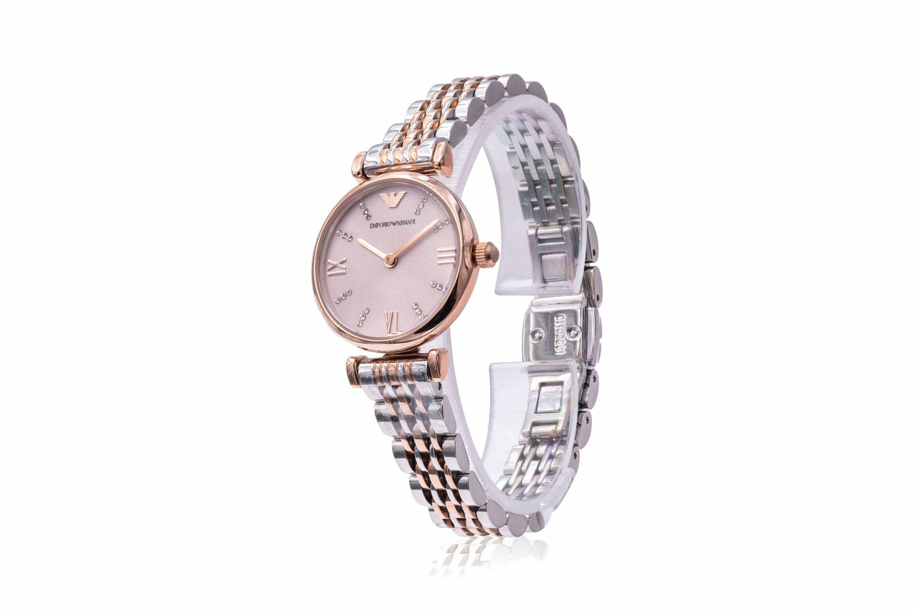 Emporio Armani Two Tone Ladies Watch AR11223 Jacob Time Inc