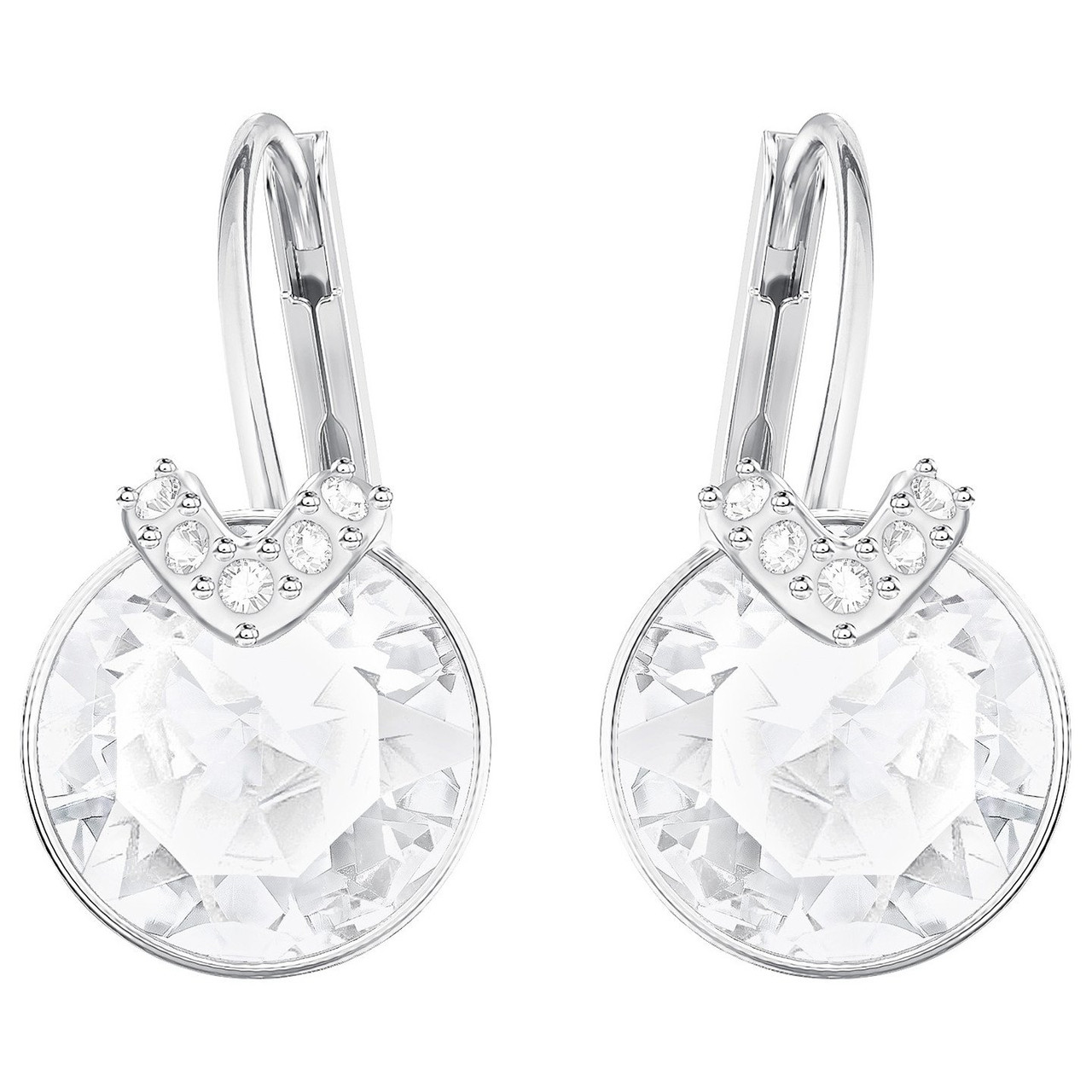 Buy SWAROVSKI Solitaire Pierced Earrings - Earrings for Women 1369682 |  Myntra