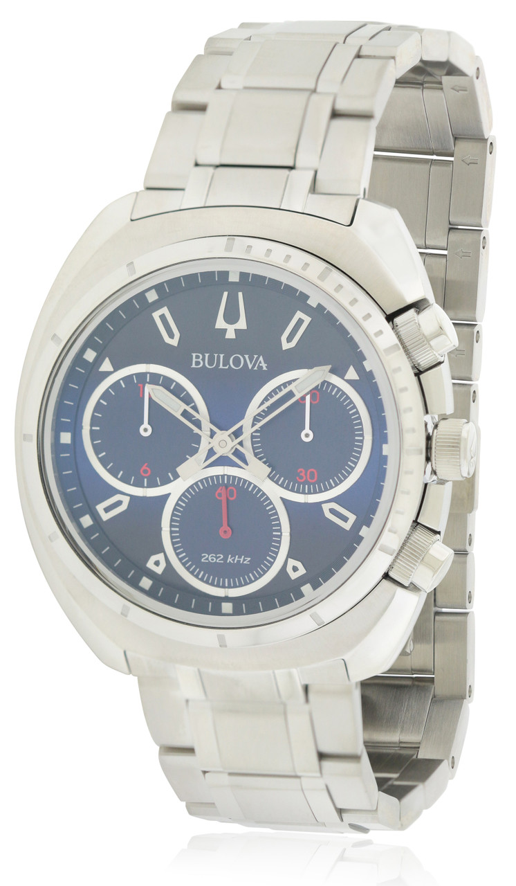 Bulova Men's Watch - Surveyor Automatic Skeleton 41mm Blue - 0