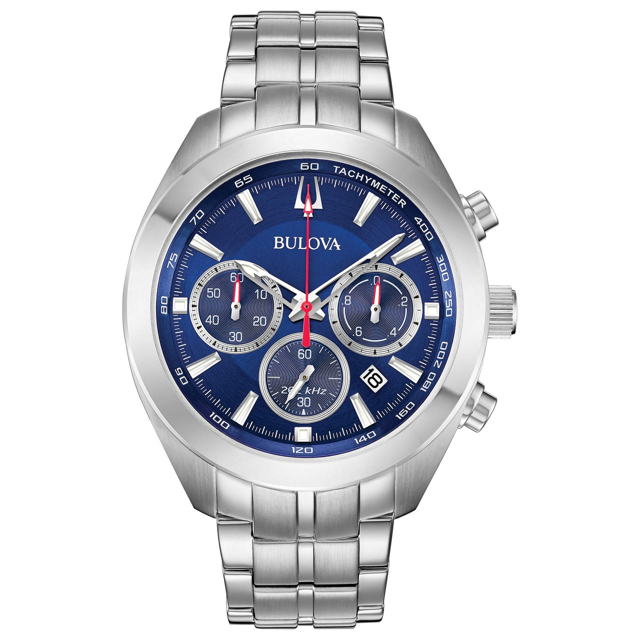 Bulova Classic Chronograph Stainless Steel Quartz Men's Watch | Costco