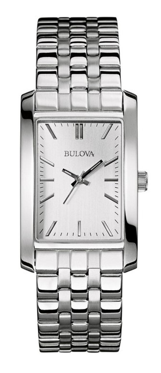 Bulova rectangular women's on sale watch