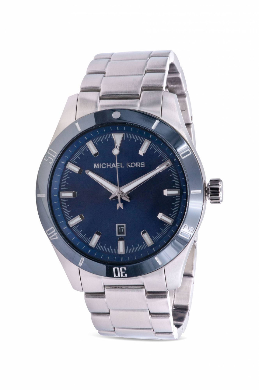 Michael Kors Layton Stainless Steel Mens Watch MK8815 - Jacob Time Inc