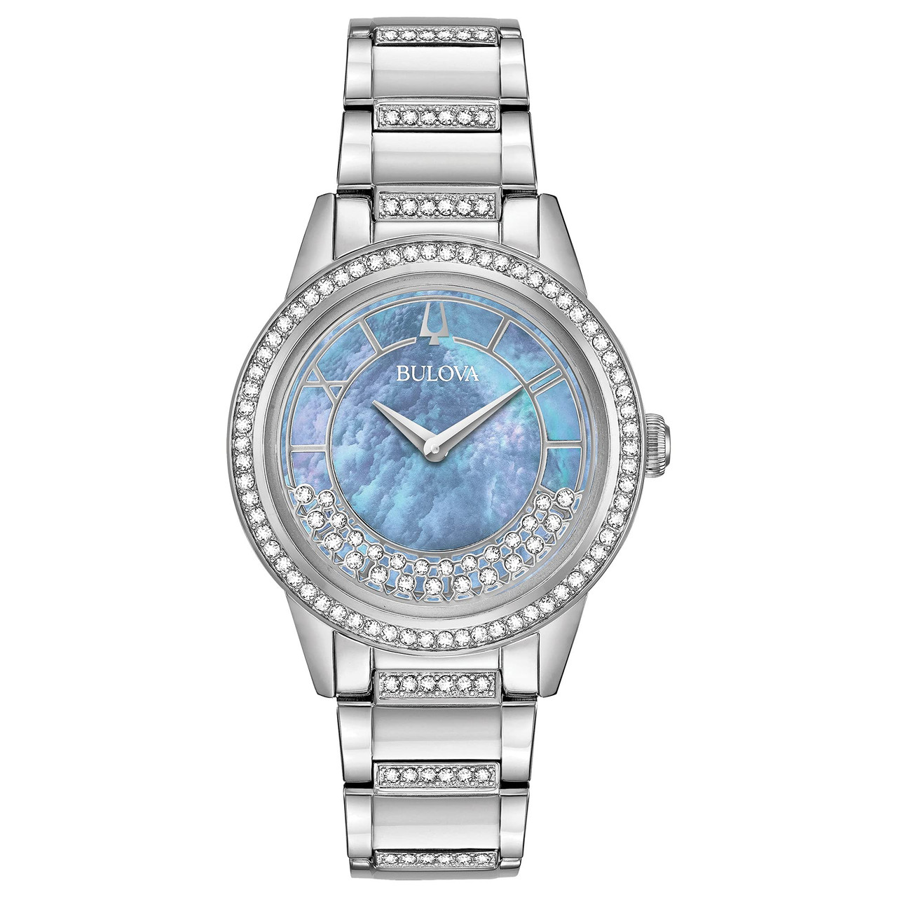 Bulova TurnStyle Crystal Ladies Watch 96L260 - Jacob Time Inc