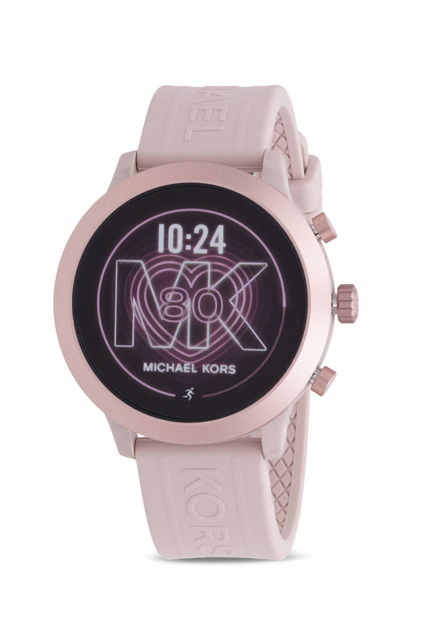 Smartwatch MICHAEL KORS MKGO MKT5111 Silicone Black Gold Rose Touchscreen GEN  4  Golden Outlet