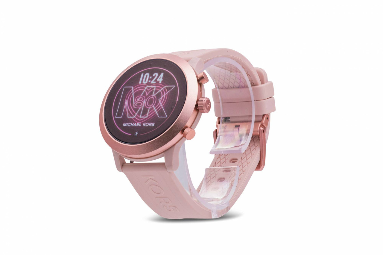 Michael Kors Access MKGO Smartwatch 43mm Aluminum Pink With Pink Band   lupongovph