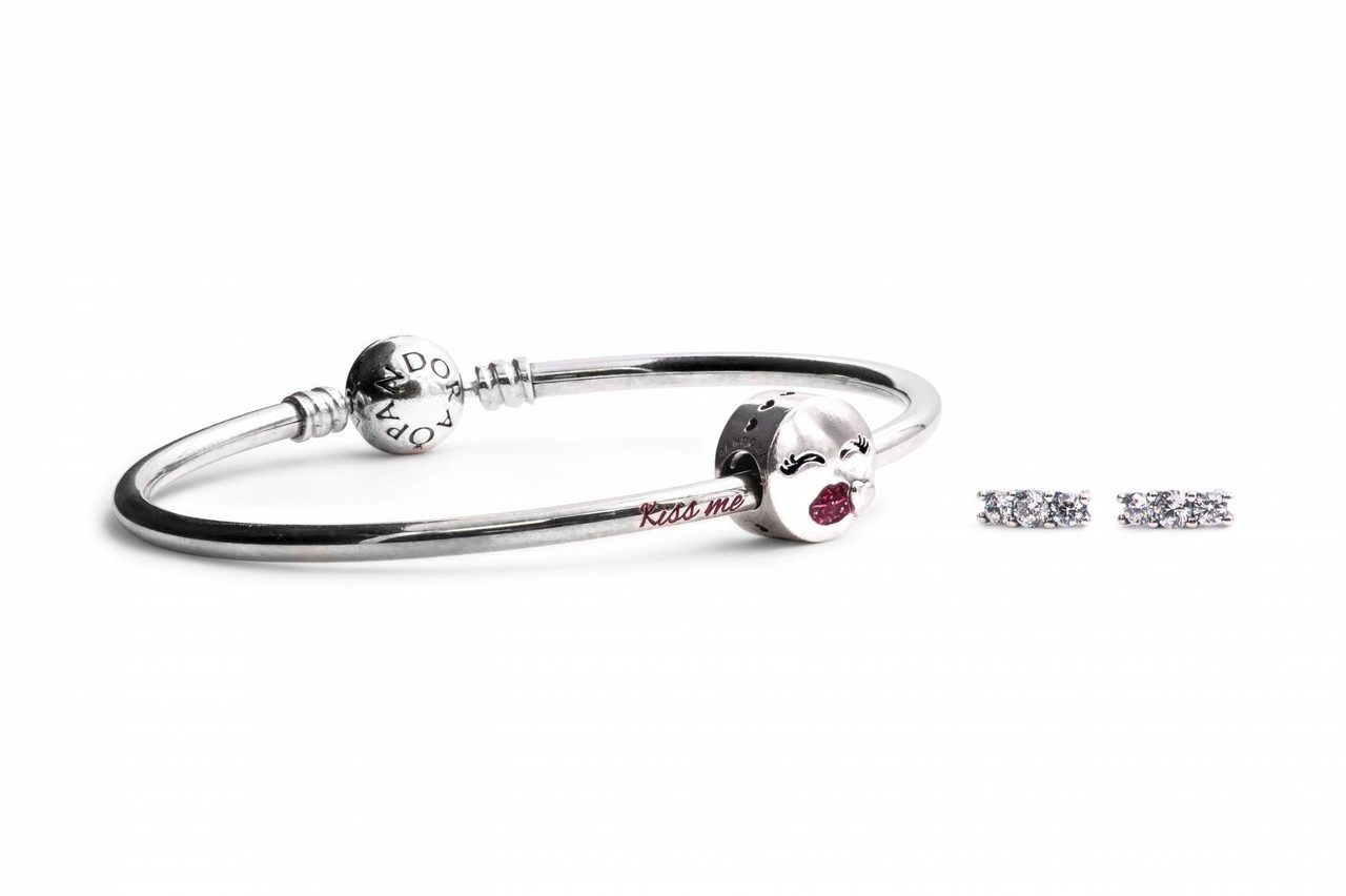 PANDORA Kiss Me Bangle ブレスレット-