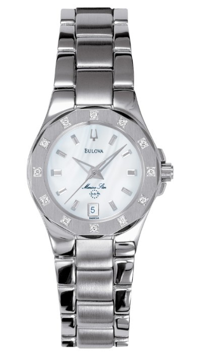 Bulova Marine Star ladies quartz watch, mother of Pearl 96R24 Bulova Women main image 4
