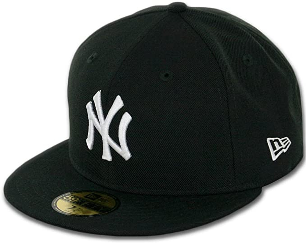 New Era 59Fifty Hat MLB Basic New York Yankees BlackBlack Fitted Baseball  Cap 7 38  Walmart Canada