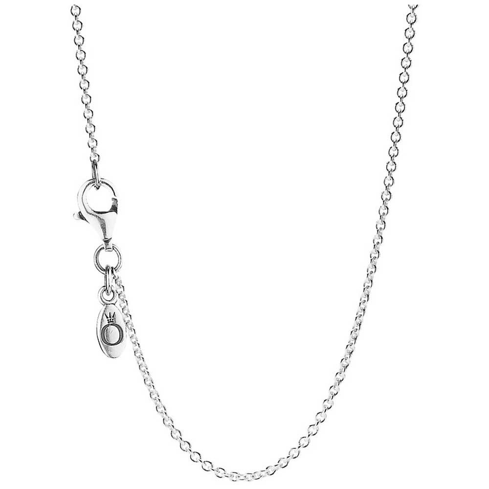 PANDORA Sterling Silver Chain Necklace Adjustable 590412-90