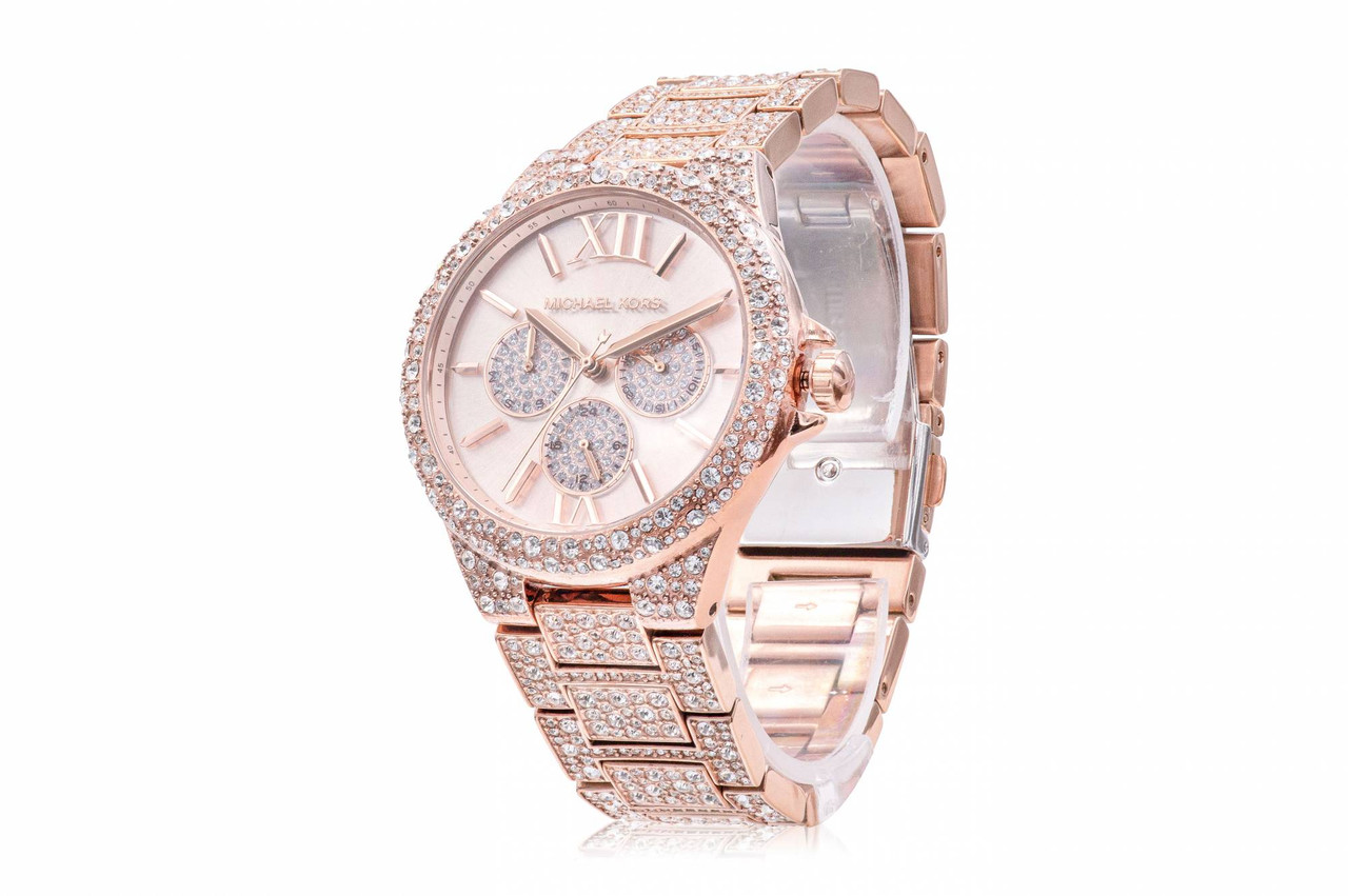 Michael Kors Camille Multifunction Rose Gold-Tone Ladies Watch MK6961