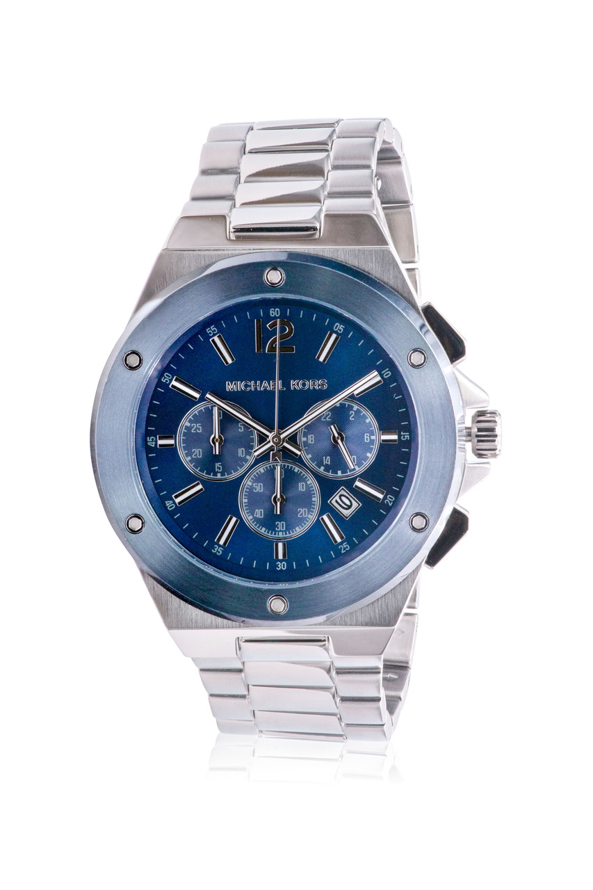 Michael Kors Lennox Chronograph Stainless Steel Mens Watch MK8938