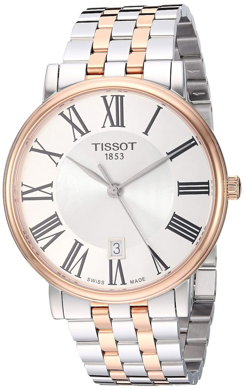 Tissot Carson Premium Quartz Silver Dial Mens Watch T1224102203300