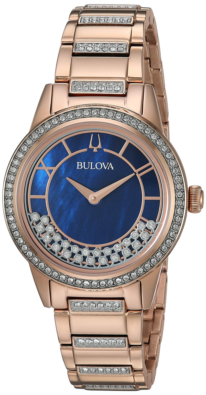 Bulova Crystal Bulova Women's Turnstyle Watch Bulova Crystal