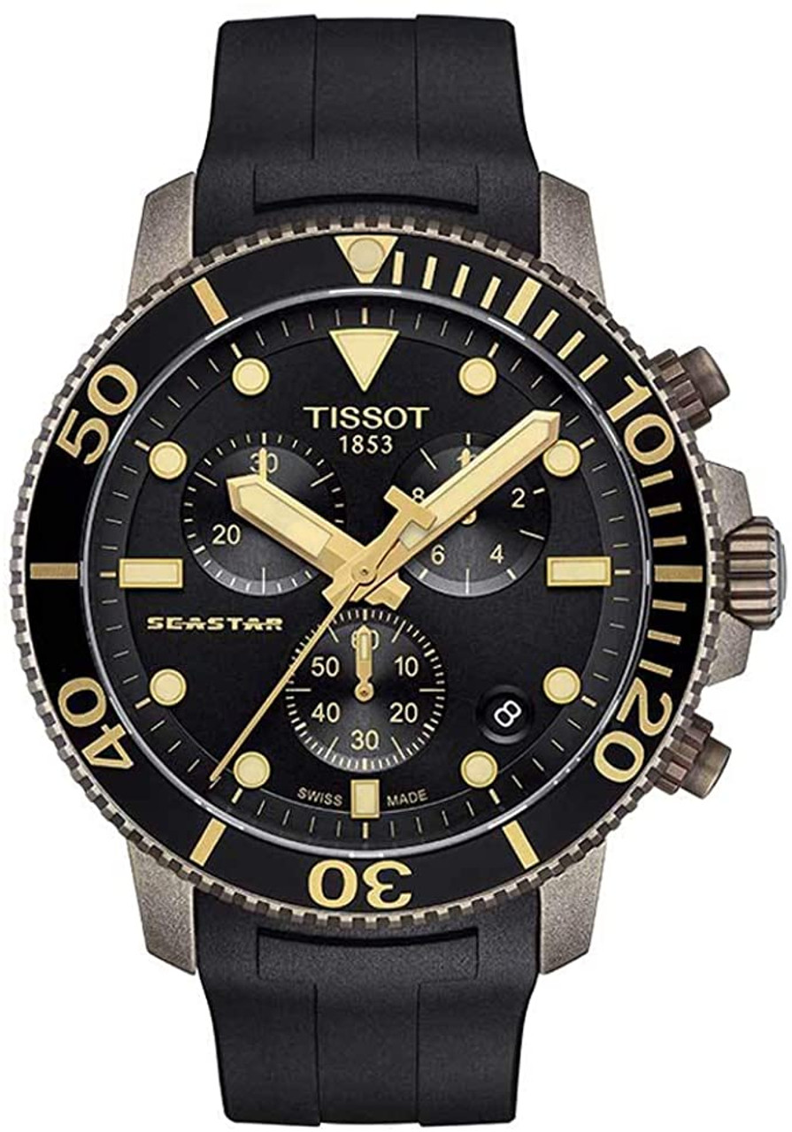 Tissot Seastar 1000 Chronograph Mens Watch T1204173705101 - Jacob