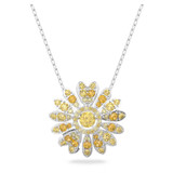 Swarovski Eternal Flower Pendant - Flower - Yellow - Rhodium Plated 5642869