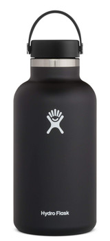 Hydro Flask 64 oz Wide Mouth Water Bottle with Flex Cap - Black W64BTS001