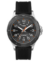 Timex Taft Street Black Silicone Mens Watch TW2P87200