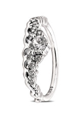 Pandora Fairy Tale Tiara Wishbone Ring 196226CZ-58