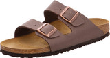 Birkenstock Arizona Birkibuc Womens Sandals - Mocha