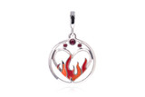 Pandora ME Fire Inside Medallion 799674C01