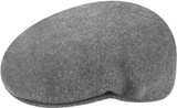 Kangol 504 Wool Felt Hat for Men and Women - Dark Flannel