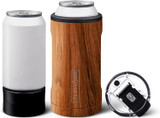 Brumate Hopsulator TRiO 3-in-1 can-cooler - Walnut HT16WAL