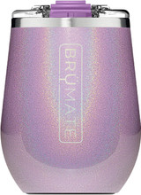 Brumate Uncorkd XL 14oz Wine Tumbler - Glitter Violet UC14GVL