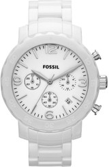 Fossil Natalie Chronograph Ceramic Ladies Watch CE1075