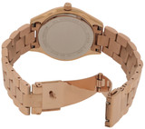 Michael Kors Mini Slim Runway Rose Gold-Tone Ladies Watch MK3513